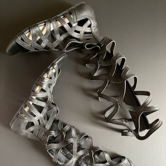 Knee High Gladiator Sandals - Picture 2 of 2